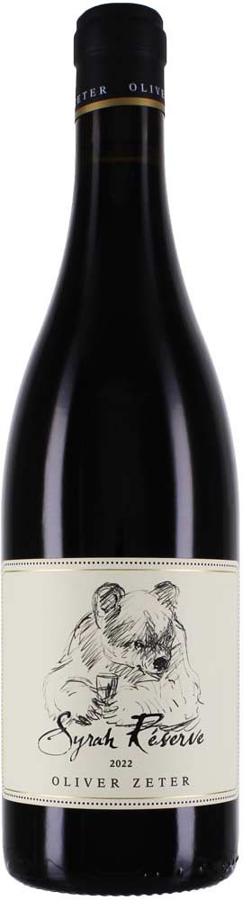 Oliver Zeter Syrah Reserve trocken QbA 2022 0,75l