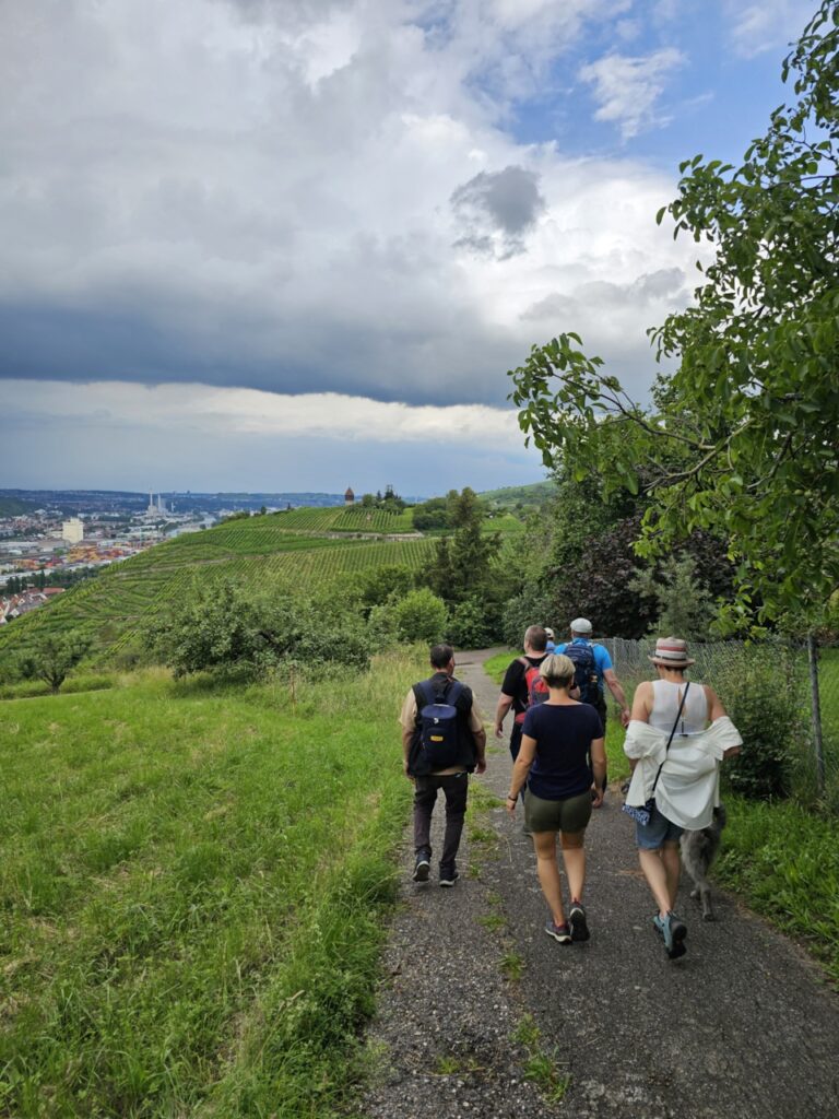 7. Weinwanderung des WineSTR CLUB zum Weingut Heid/Fellbach und zur Weinmanufaktur Stuttgart/Untertürkheim